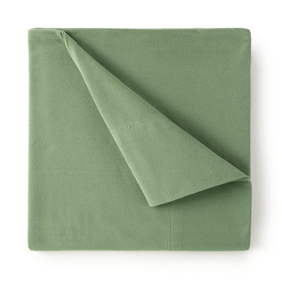 Micro Flannel Solid Color Deep-Pocket Sheet Set, California King, Willow