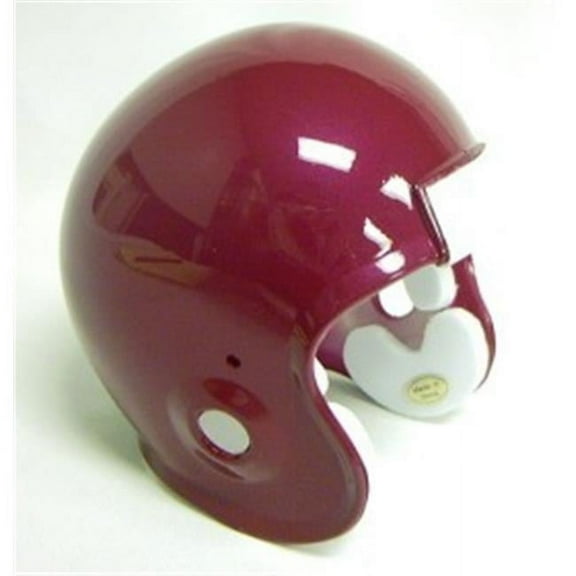 Micro Football Helmet Shell - Cardinal Metallic
