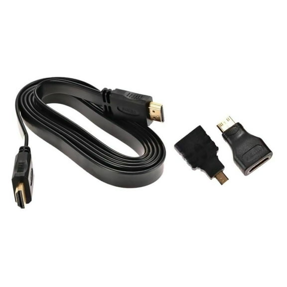 Micro HDMI Cable with Gold Plated Connectors for Tablets, Cameras, Laptops, and Crystal-Clear HD Displays