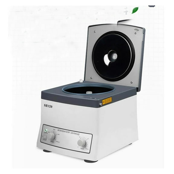 Micro Hematocrit School Laboratory Blood PRP Centrifuge Machine 15300xg With 24 Tubes Capillary Centrifugal SH120 ,Easy to Use