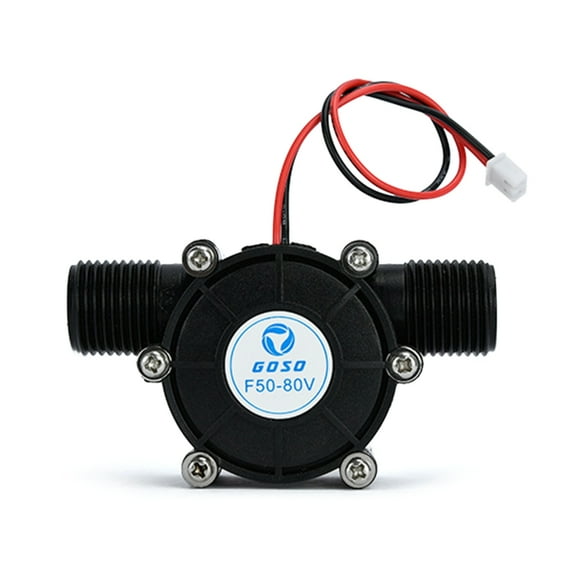 Micro-Hydro Generator 80V/12V/5V10W Water Flow Generator-Turbine Generator-Hydroelectric Tap Water Flow Hydraulic DIY