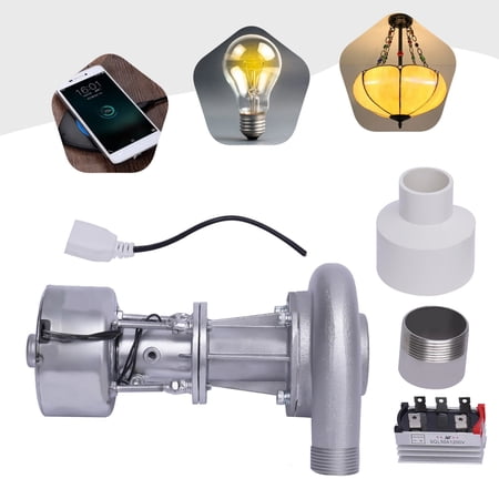 Micro Hydroelectric Generator 500W Electric Start Power Station, Waterproof Seal