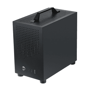 Micro-ITX Case PC Case SKTC A17 SGCC Computer Case Support Micro-ITX Mini PC Black