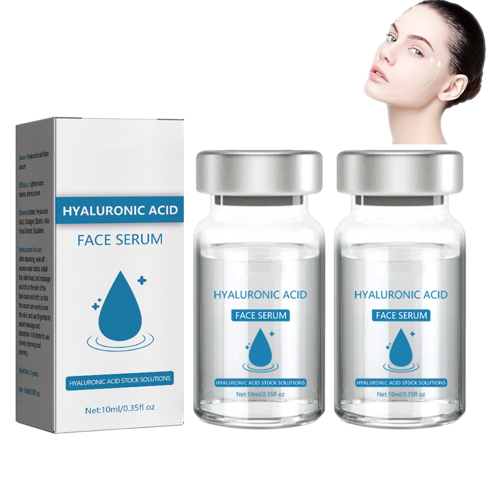 Micro Infusion System for Face, Micro Infusion System for Lips, Serum Smooth Skin Facial Serum