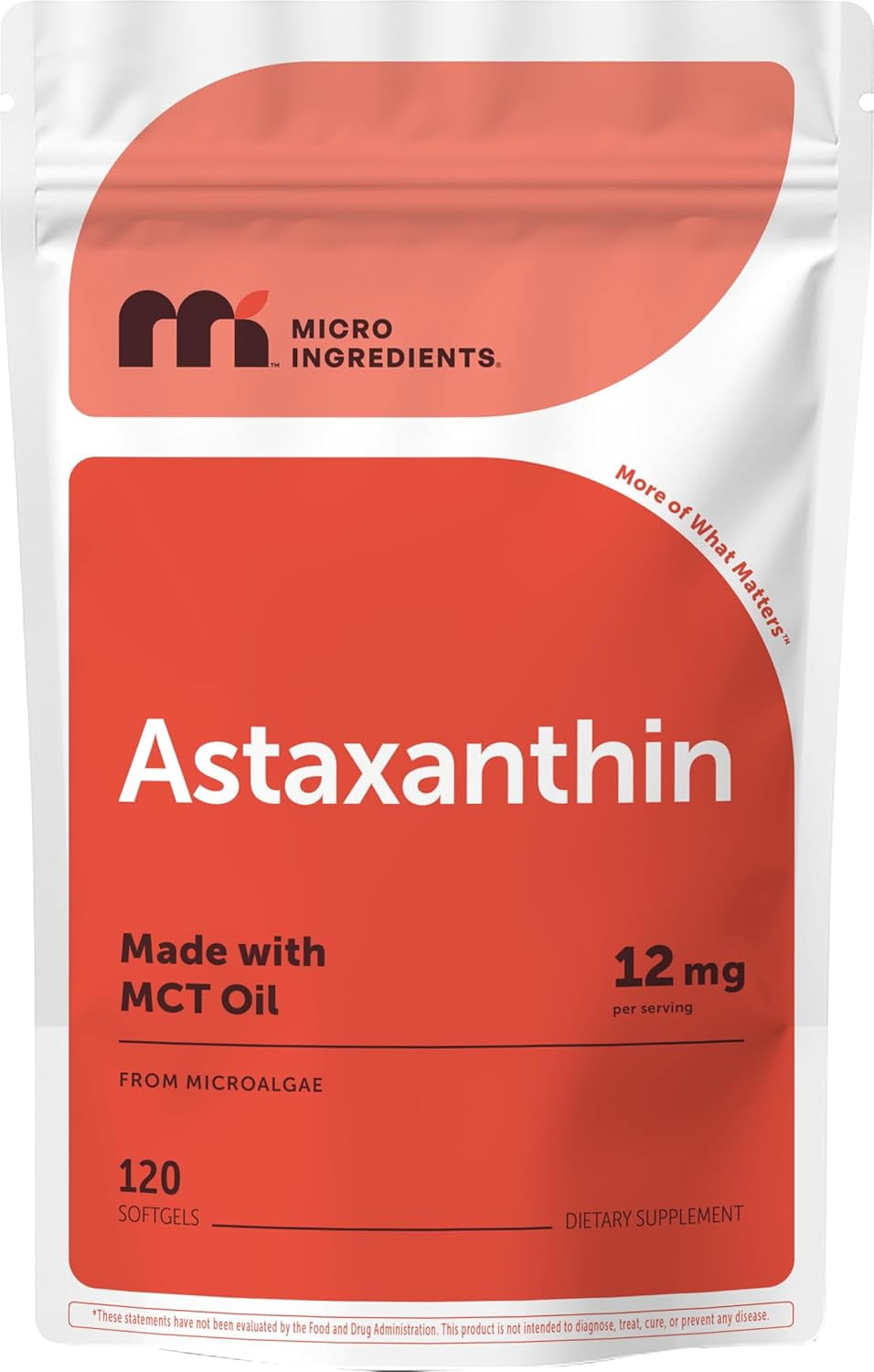 2-Pack) Vita-Nuage Astaxanthin Ultra 12mg, 120 Capsules, Supports Joint, Skin, Eye