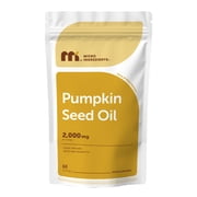 Micro Ingredients Pumpkin Seed Oil with Saw Palmetto, Cold Pressed, Pure Virgin Oil, Essential Fatty Acids, Phytosterols, 60 Softgels