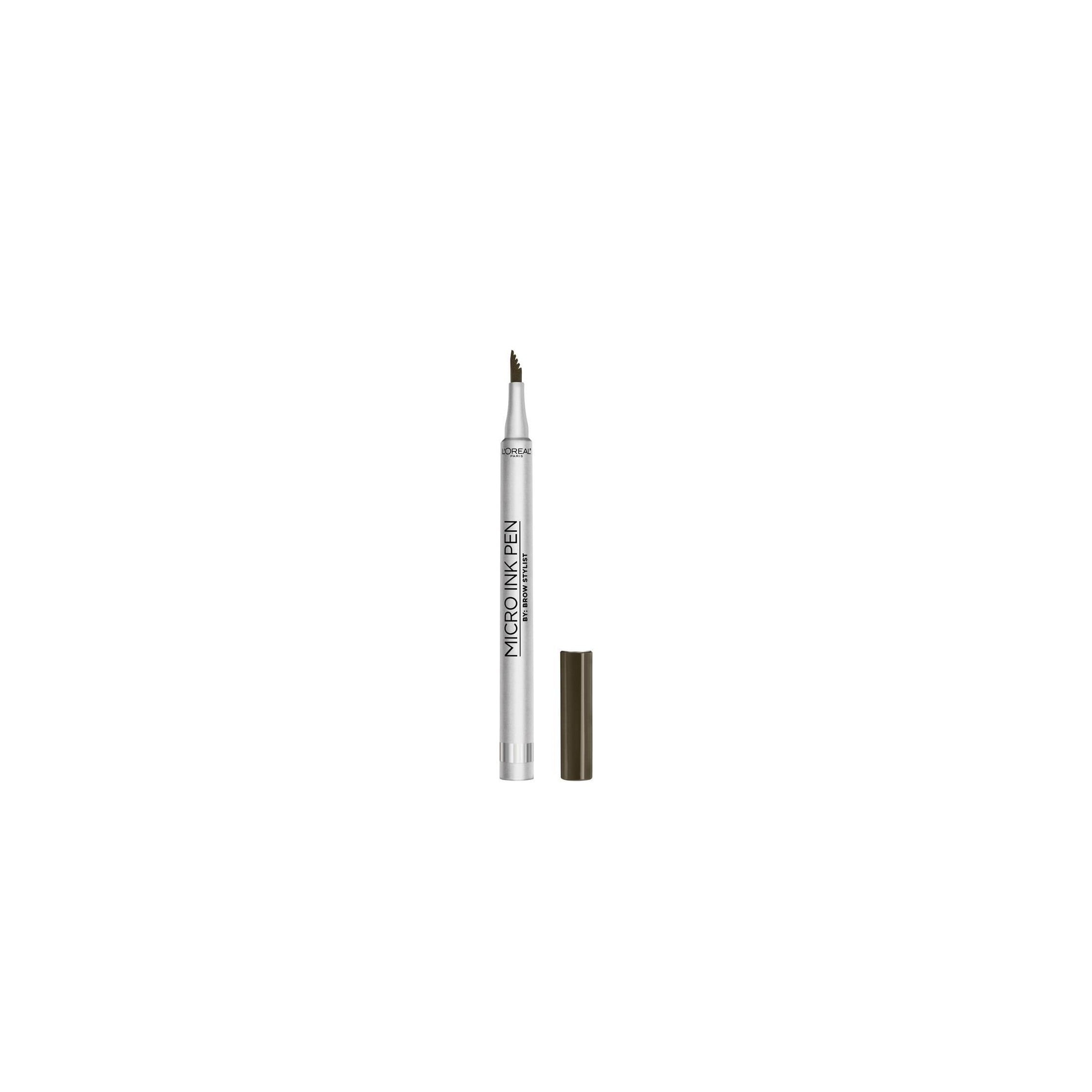 Micro Ink Pen by Brow Stylist Up to 48HR Wear - Dark Brunette - 0.033 ...