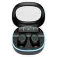 thumbnail image 1 of Micro Wireless Earbuds for Small Ear Canals 8H Playtime Touch Control 50H Charging Case LED Power Display-Black, 1 of 6