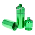 thumbnail image 1 of Micro Key Chain Waterproof Compartment Portable Storage Container, Green, 1 of 8