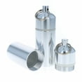 thumbnail image 1 of Micro Key Chain Waterproof Compartment Portable Storage Container, Silver, 1 of 8
