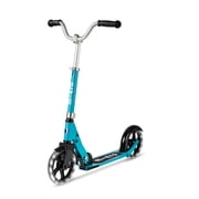 Micro Kickboard Cruiser LED 2-Wheel Scooter with Wide, Adjustable Handlebars, and Foldable