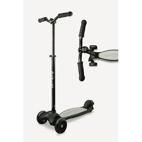 Micro Kickboard Reloaded 3-Wheel Kick Scooter, Wide-wheels, Lean-to-Steer, Ages 8+