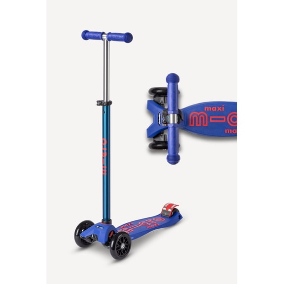 Micro Kickboard Maxi Kids Kick Scooter, 3-Wheel Lean-to-Steer, Adjustable, Ages 5-12