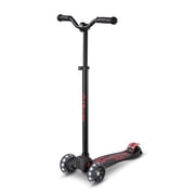 Micro Kickboard Maxi Deluxe Pro LED Kids Scooter, Ages 5 12, Chopper Handlebar, LED Wheels