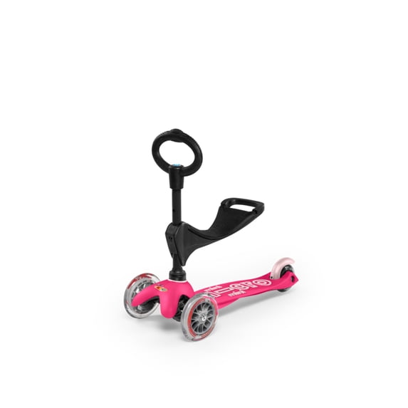 Micro Kickboard Mini 3-in-1 Deluxe Toddler Scooter, Ages 1–5, Ride-On, Adjustable T-Bar