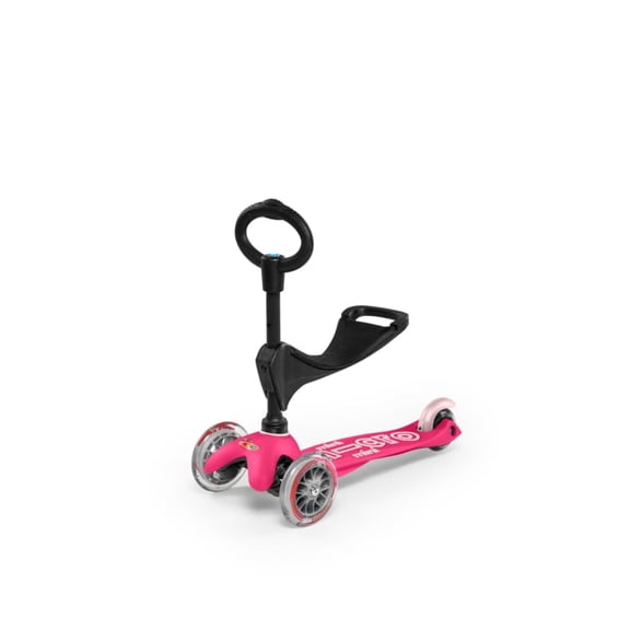 Micro Kickboard Mini 3-in-1 Kids Kick Scooter, Modular Ride-on with Seat, 3-Wheel, Ages 1-5