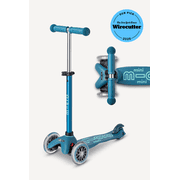 Micro Kickboard Mini Deluxe Kids Kick Scooter, 3-Wheel Lean-to-Steer, Ages 2-5