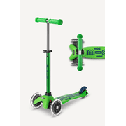 Micro Kickboard Mini Deluxe LED Kids Kick Scooter, 3-Wheel Light-Up Wheels, Ages 2-5