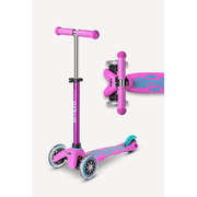 Micro Kickboard Mini Deluxe Kids Kick Scooter, 3-Wheel Lean-to-Steer, Ages 2-5