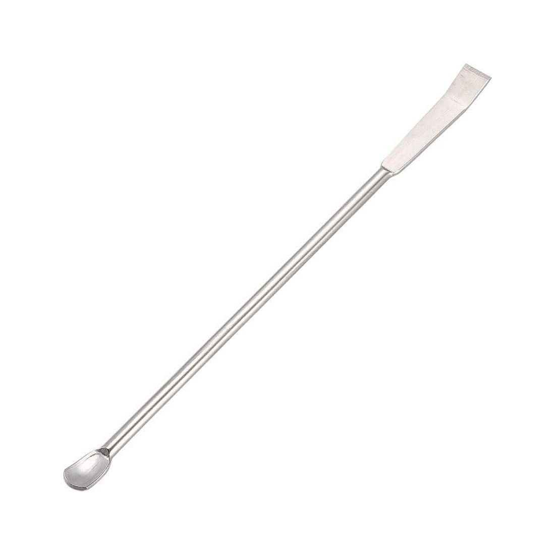 Lab Spatula Sampling Spoon Set - Stainless Steel Double-Headed Mixing Scraper Tool 20cm & 30cm (4pcs)