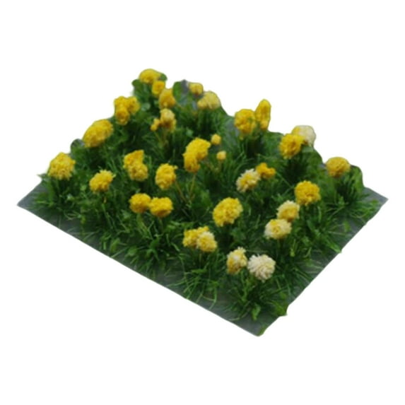 Micro Landscape Colorful Scenic Bushy Violet Bushes Building Model Kits Tuft Miniature Vegetation Shrub Handmade Grass :35 Model Railway Layout Moonflower
