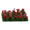 thumbnail image 1 of Micro Landscape Colorful Scenic Bushy Violet Bushes Building Model Kits Tuft Miniature Vegetation Shrub Handmade Grass :35 Model Railway Layout Rose flower, 1 of 8