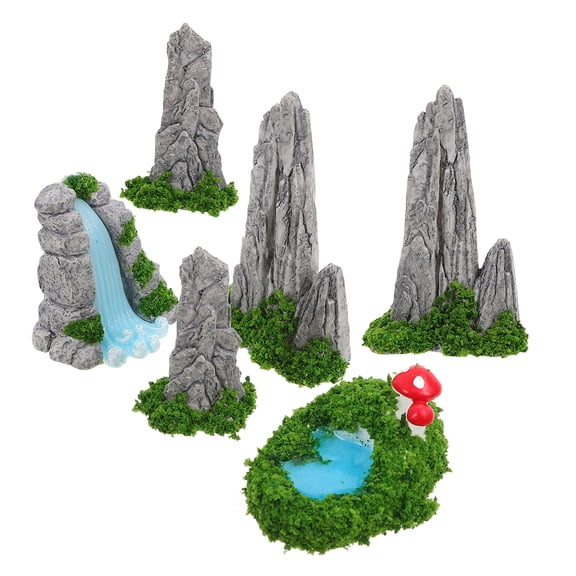 Micro Landscape Decorations Miniature Garden Ornaments Spill Waterproof Toy