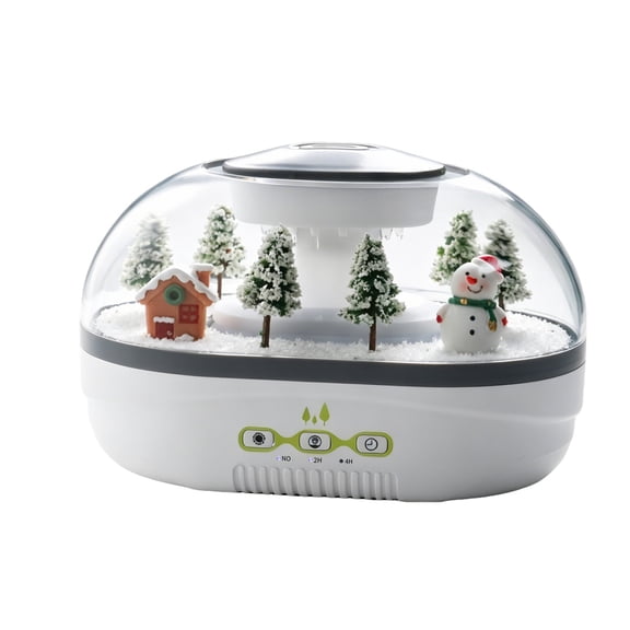 Micro-Landscape Raindrop Ultrasonic Diffuser, 400ml Quiet Aromatherapy Humidifier, Water Drip Sound Indoor Mist Humidifier for Bedroom, Living Room and Office