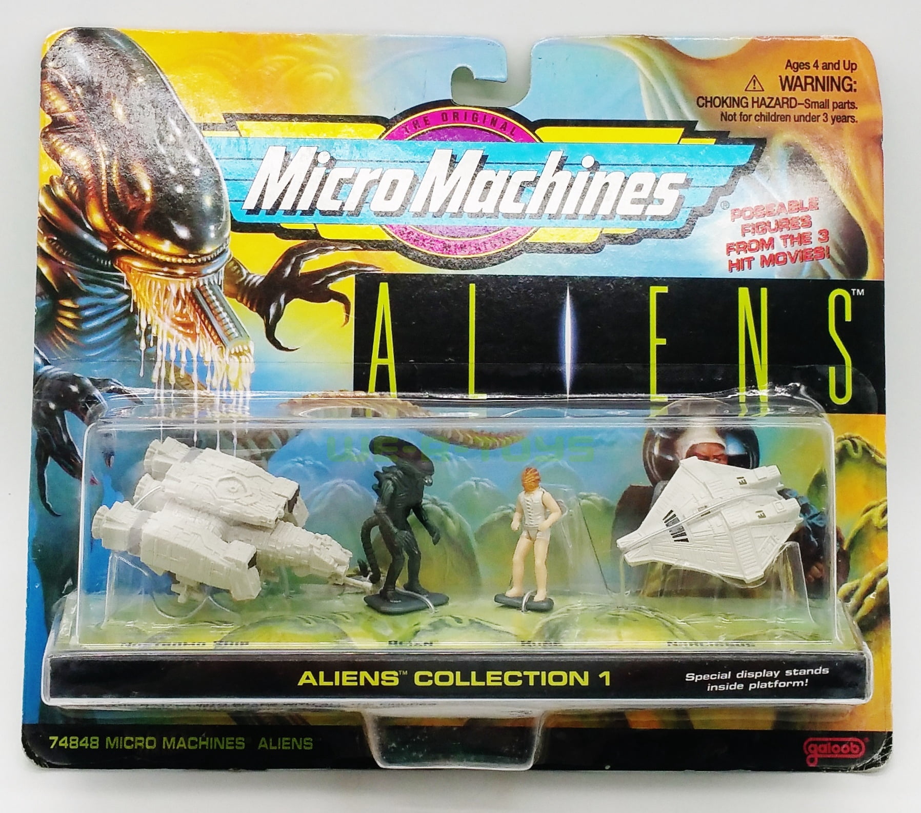 Micro Machines Aliens Collection 1 Nostromo Ship Galoob 1996 No