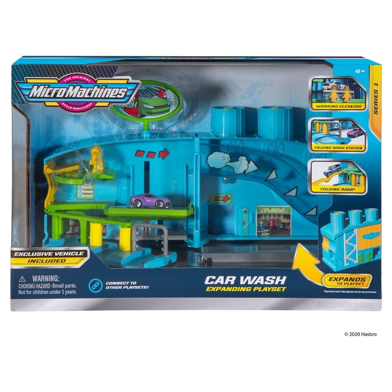 MICROMACHINES Medium Transforming Playset Gas Station - Walmart.com