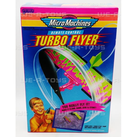 Micro Machines Remote Control Turbo Flyer Galoob 1992 No. 65002 NEW