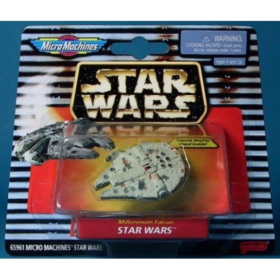 Micro Machines Star Wars Millennium Falcon 66260 Die-Cast Metal Galoob 1996