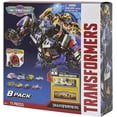 thumbnail image 1 of Micro Machines Transformers Optimus Prime, Blackout, Ratchet, Starscream, Brawl, Bumblebee, Jazz & Megatron Vehicle 8-Pack, 1 of 5