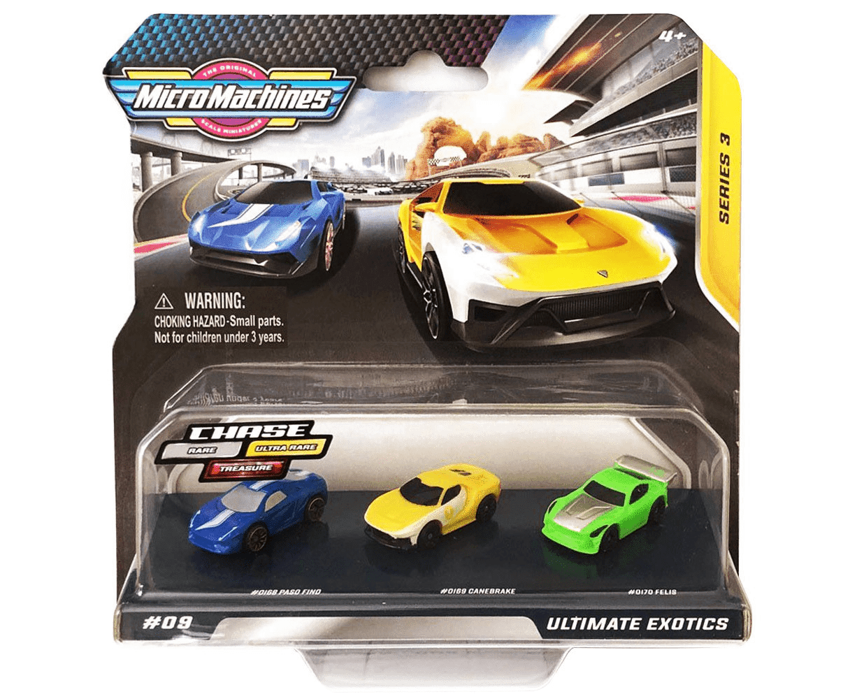Micro Machines Ultimate Exotics 09 Series 3 New Pack