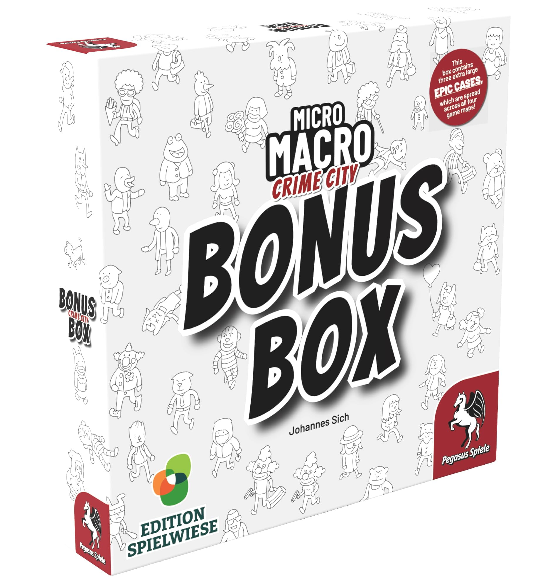 Micro Macro Crime City: Bonus Box - Tabletop Mystery Game Expansion Micro Macro Crime City: Bonus Box - Tabletop Mystery Game Expansion