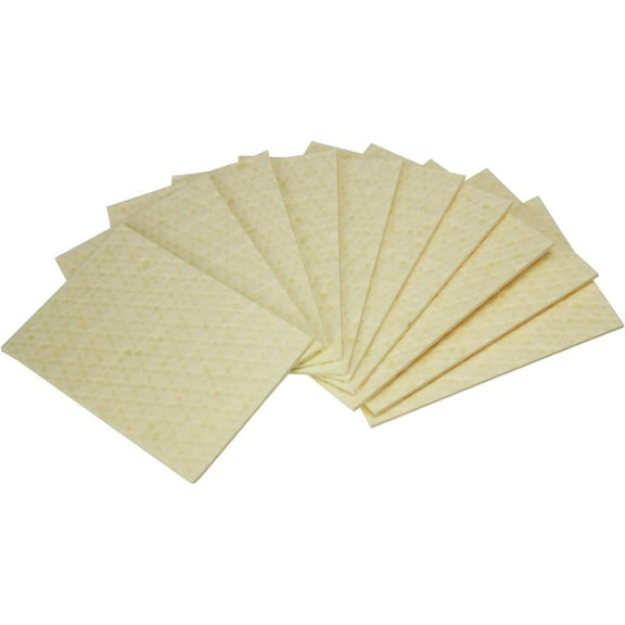 Micro Mat - Hydroponic Grow Pad - Punnet Size - Pack of 10-2" by 3" - Fits Micro Punnet Trays - Hydroponic Microgreens Grow Medium