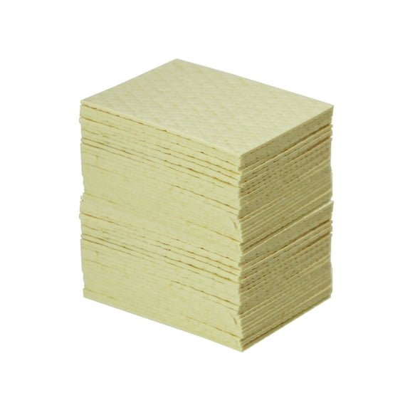 Micro Mat - Hydroponic Grow Pad - Punnet Size - Pack of 50 - 2" by 3" - Fits Micro Punnet Trays - Hydroponic Microgreens Grow Medium