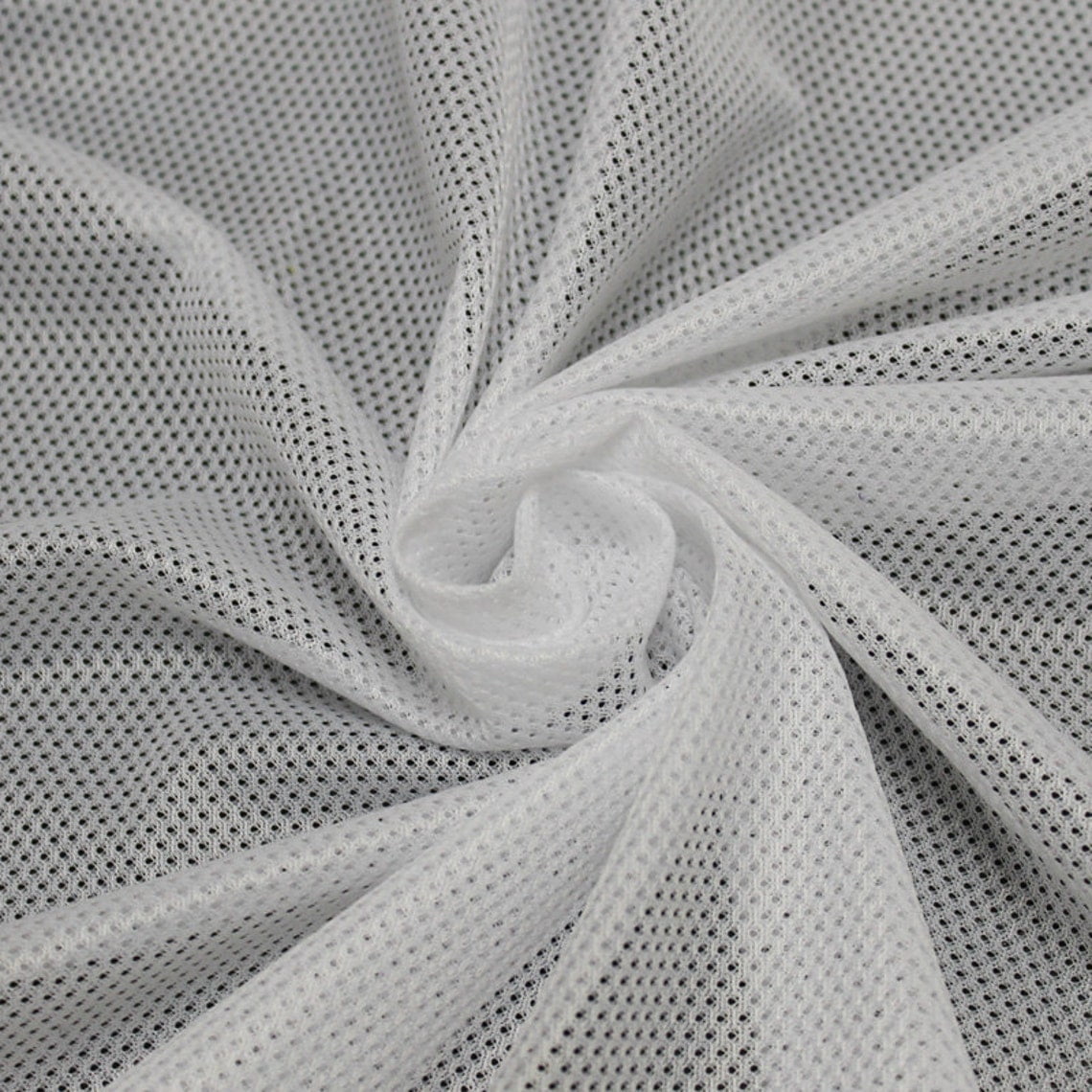 Micro Mesh Knit Fabric by the Yard – Lightweight, Breathable Stretch ...