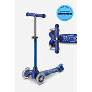 Micro Kickboard Mini Deluxe Kids Kick Scooter, 3-Wheel Lean-to-Steer, Ages 2-5