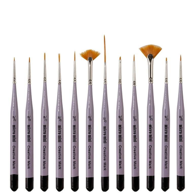 Detail Paint Brushes Ultra fine tip Paint Brush 3/0 Extra fine Detail  Miniatu