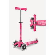 Micro Kickboard Mini Deluxe LED Kids Kick Scooter, 3-Wheel Light-Up Wheels, Ages 2-5