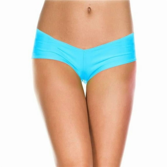 Micro Mini Shorts, Turquoise