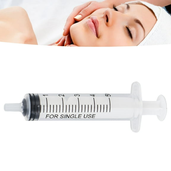 Micro Needle Cartridge, 5D Cartridge ABS Safe with Syringe for Beauty Salon (5Pcs)