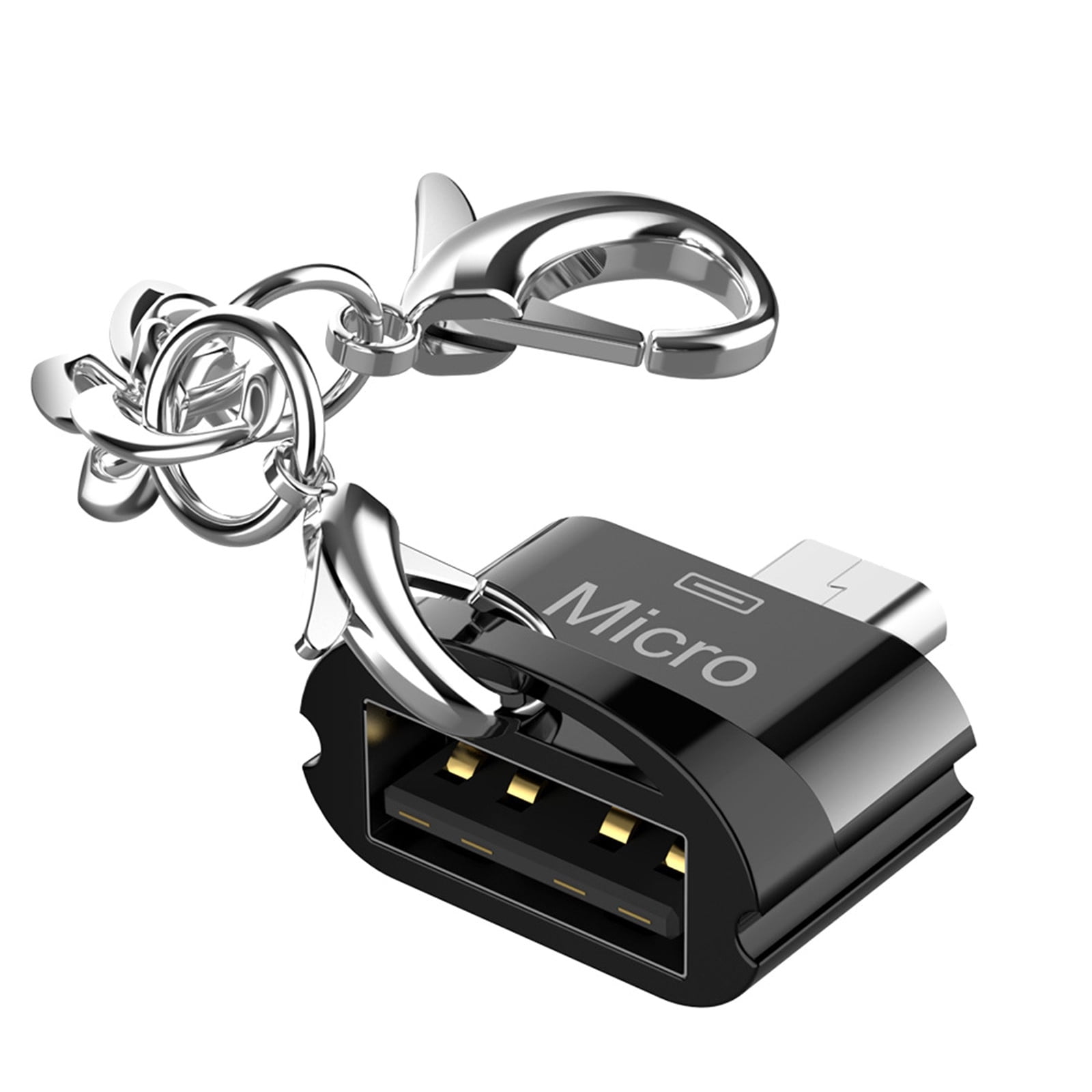 Micro Otg Adapter With Hanging Chain Micro To Usb3.0 Android Micro ...