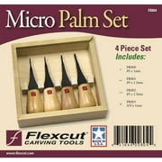 Flexcut - FR804 - Micro-Palm Set - Wood Carving Tool Set