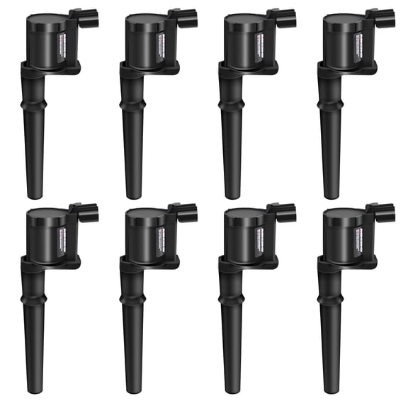 Micro Premium Ignition Coils compatible with Lincoln Ford GT Mustang Avanti Mercury Marauder Panoz Qvale (Pack of 8) with Permatex Dielectric Grease