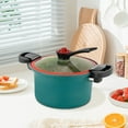 thumbnail image 1 of Micro Pressure Cooker, Non-Stick Pot, Stainless Steel Pressure Cooker Non-slip for Home, Restaurants, 1 of 22
