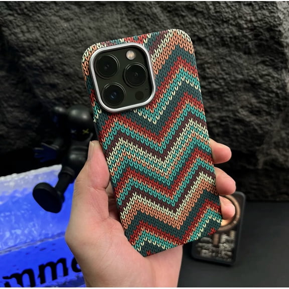 Micro Relief Magnetic Kevlar Pattern Phone Case for iPhone16promax, iPhone16Pro, iPhone16, iPhone15promax, iPhone14promax, iPhone14Pro, iPhone14, iPhone13promax, iPhone13Pro, iPhone13, iPhone12promax