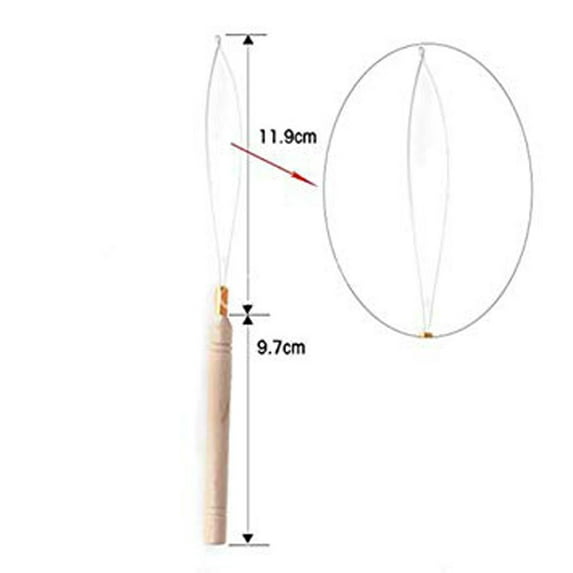 Micro Ring Hair Extensions Tool Kit - Pliers and Hook for Effortless Hair Care and Extension Application