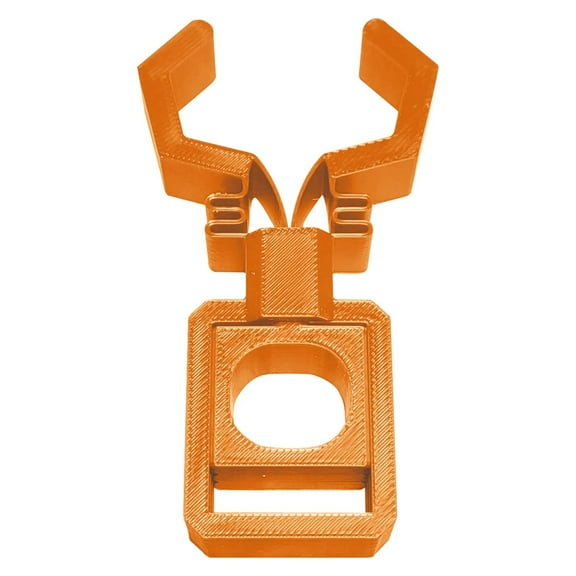 Micro Robotic Arm Snack Clip Non-Dirty Hand Snack Clip For Eating Potato Chips Playing Games Lazy Person Assisted Clip Orange